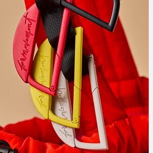 NWT FP MOVEMENT CRESCENT CARABINER IN yellow